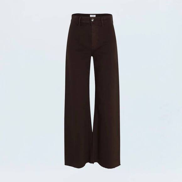 NEW PISTOLA penny high rise wide leg jean in mocha - Picture 8 of 8